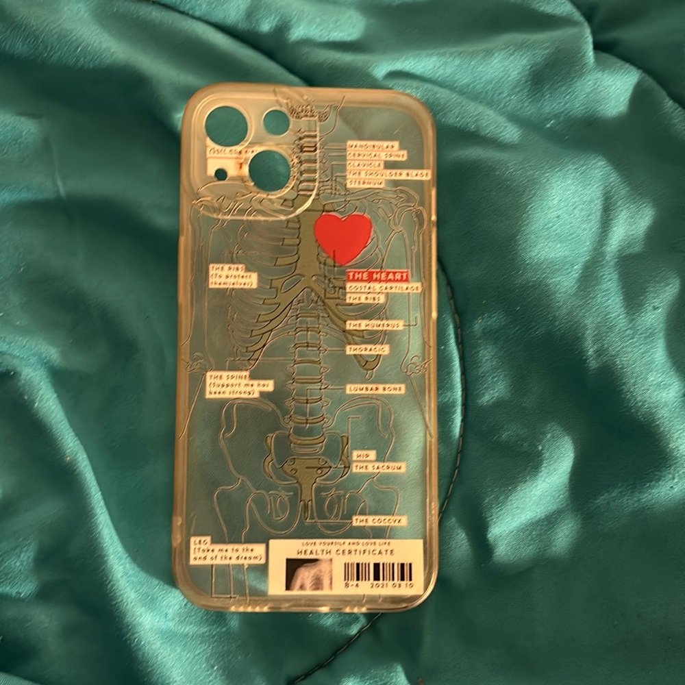 Skeleton Body Clear Case